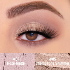 FV Eyeshadow Stick Duo champagne shimmer close-up for evening glow
