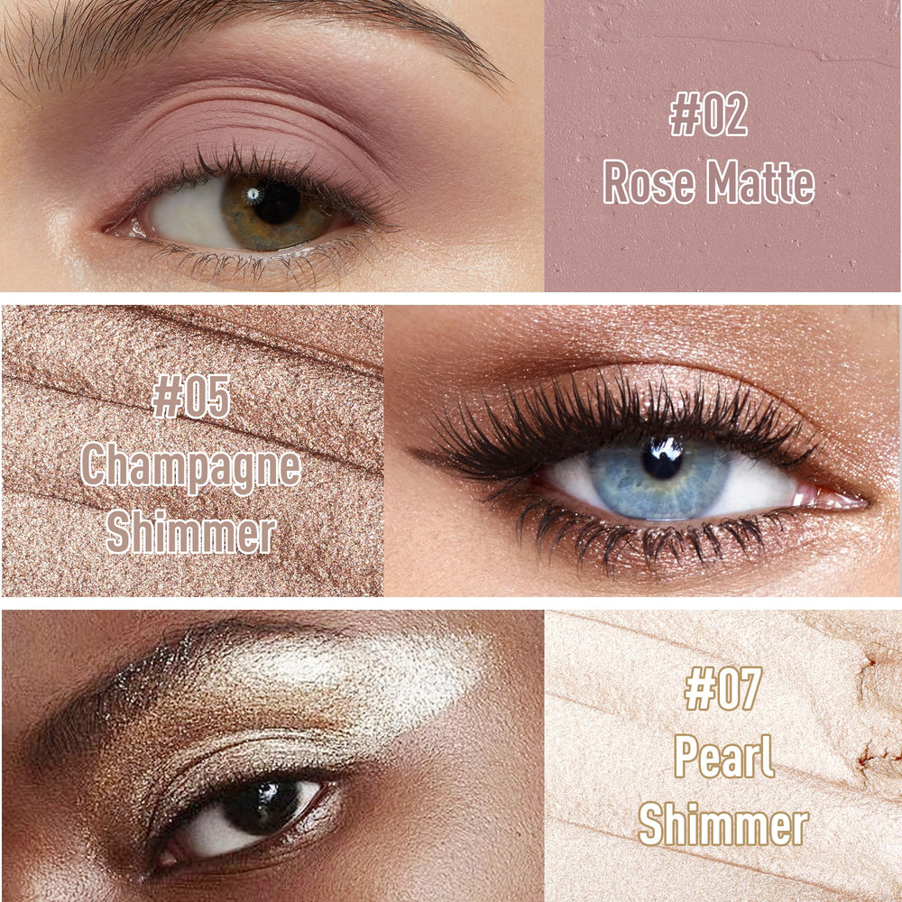 FV Eyeshadow Stick Duo dual-ended applicator demonstrate versatility