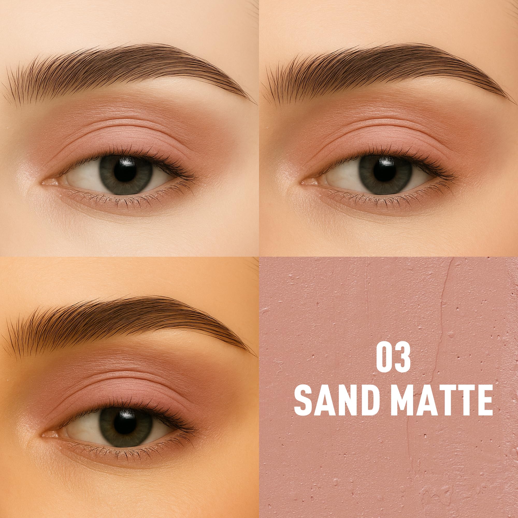 FV eyeshadow stick swatch shows rich pigment for bold color payoff