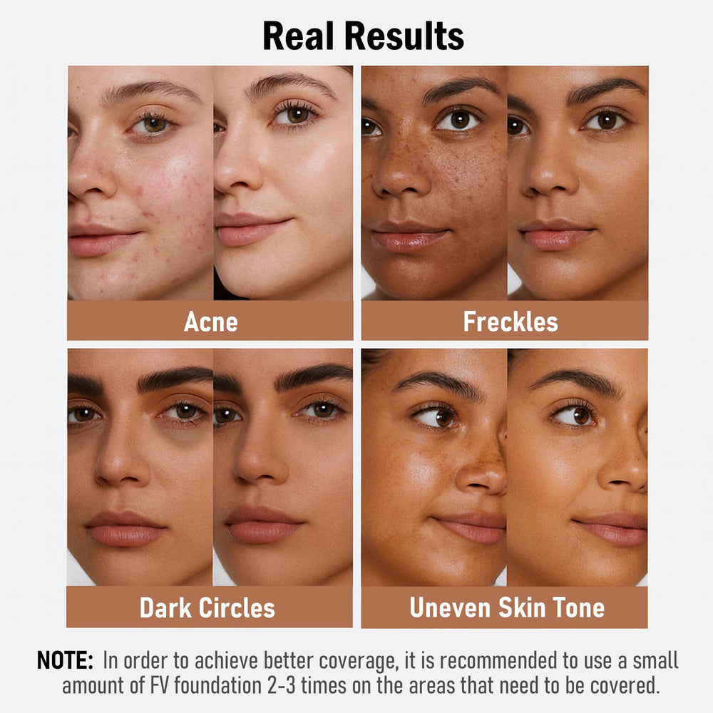 FV matte finish on oily-normal skin during daytime wear