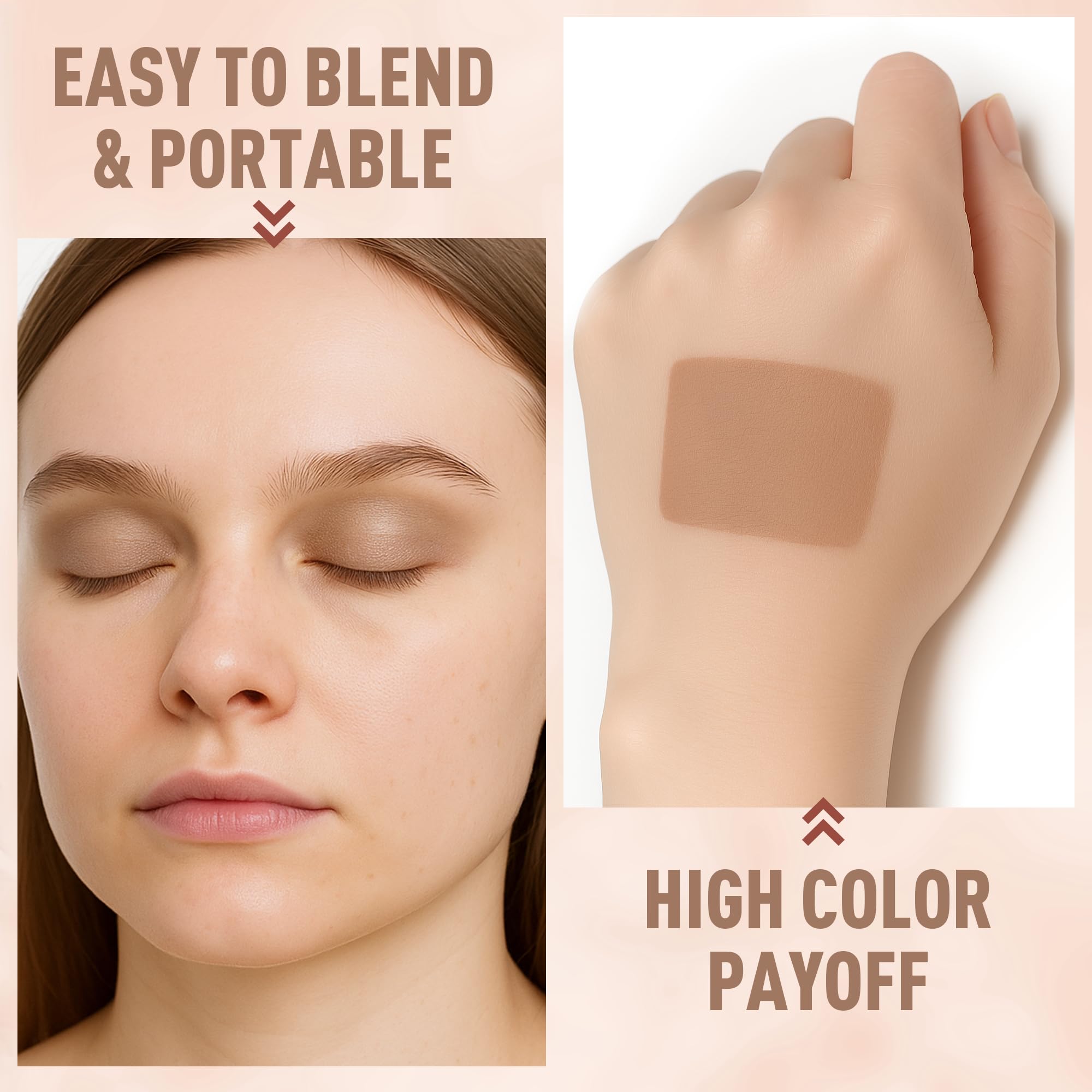 FV rich-pigmented matte base swatch reveals bold color and depth.