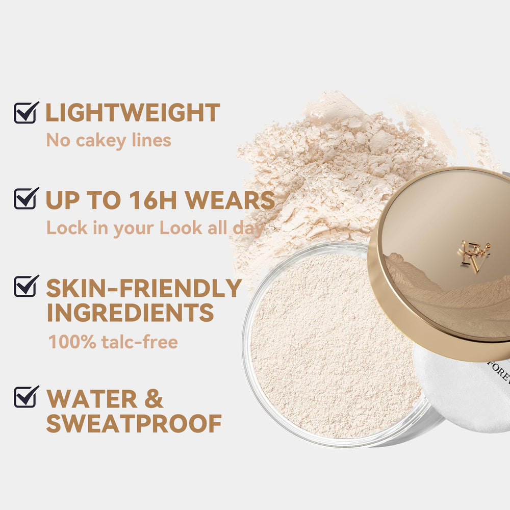 FV Translucent Powder oil-control for shine-free skin.