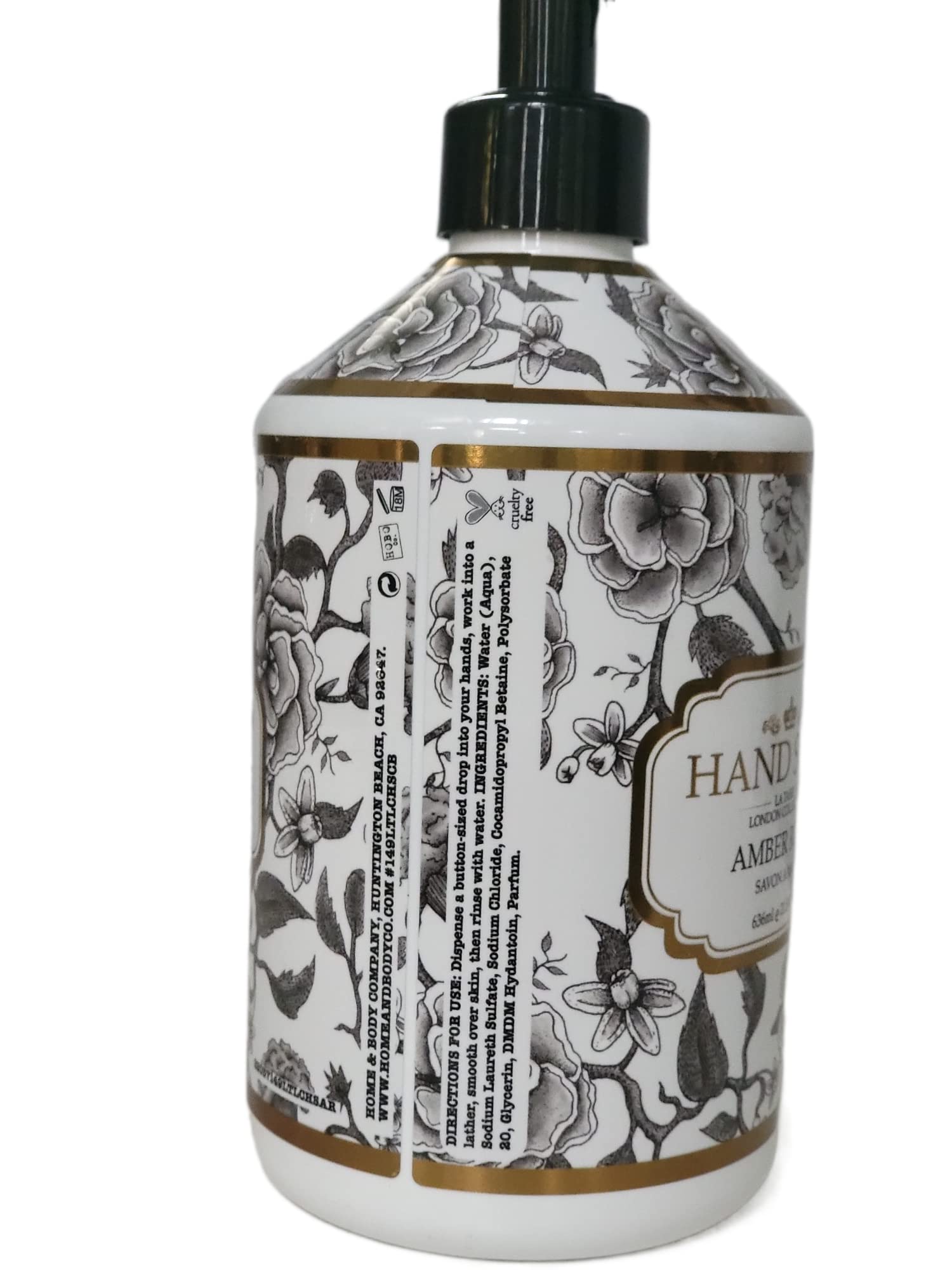 FVLFIL Lavender Rosemary hand soap bottle blends herbal scents for a refreshing wash.