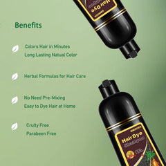 Fvquhvo gray coverage on hair strands with even color application.