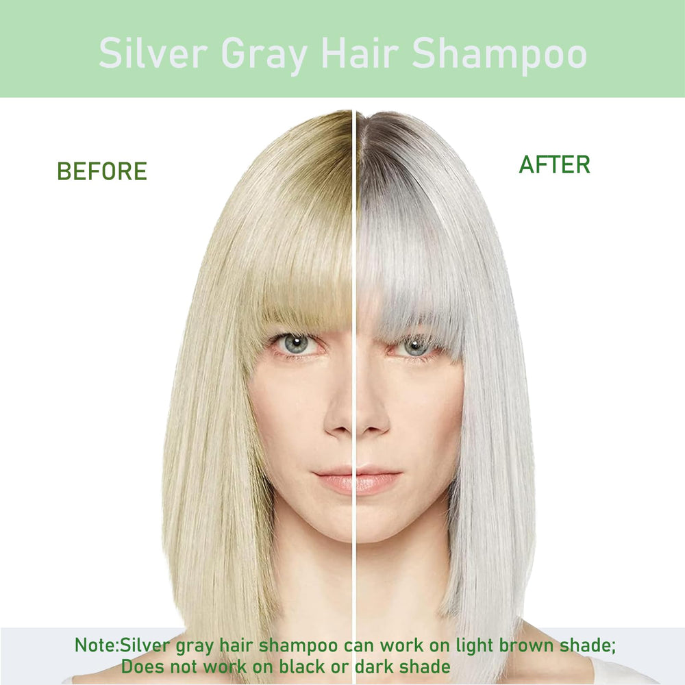 FVQUHVO color shampoo applied with gloves for safe use
