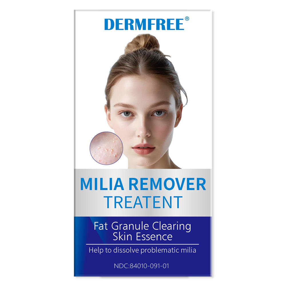 Fvtcnbu MILIA REMOVER serum texture close-up shows a fermented, nourishing formula.