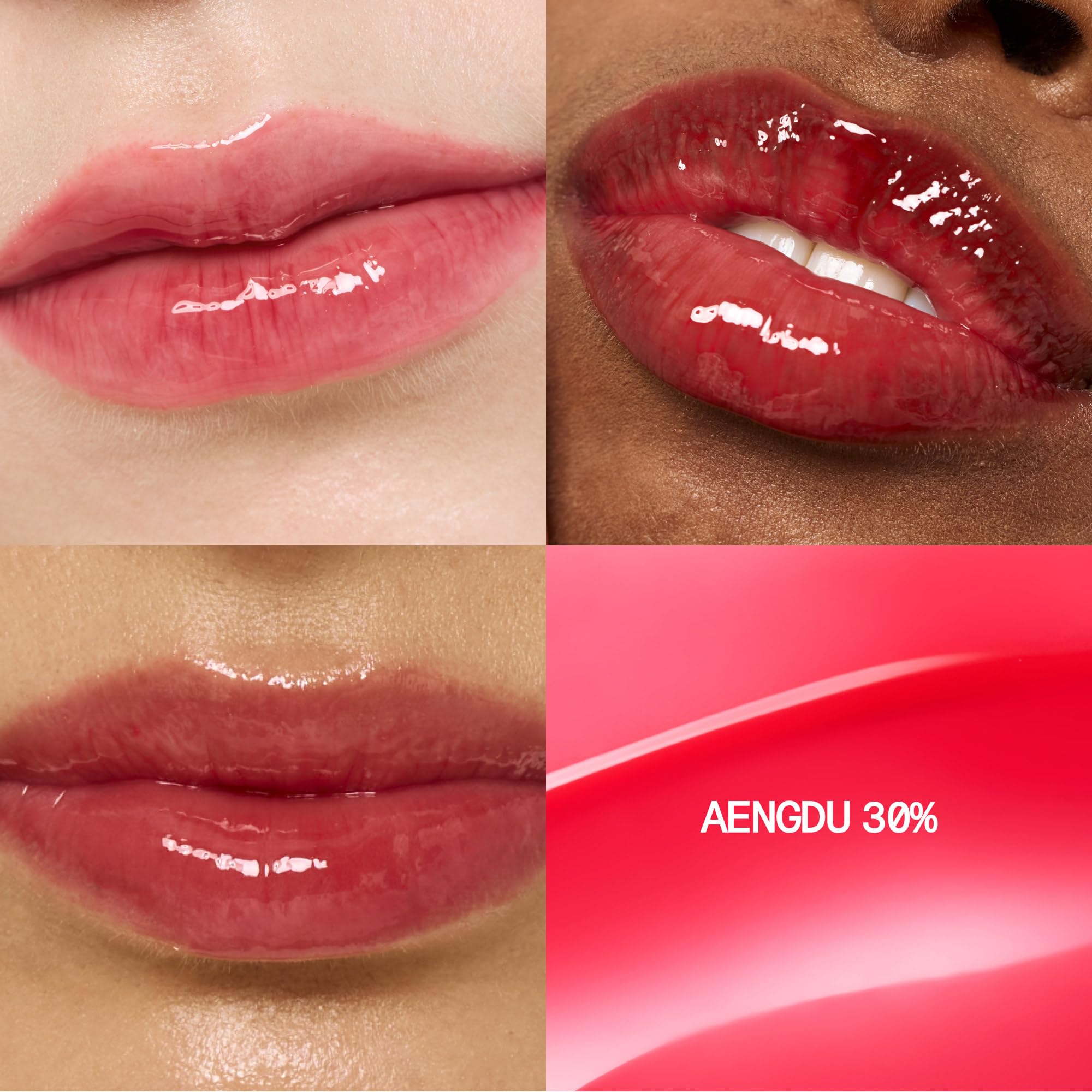 Fwee 3D Voluming Gloss close-up of precise, non-sticky applicator