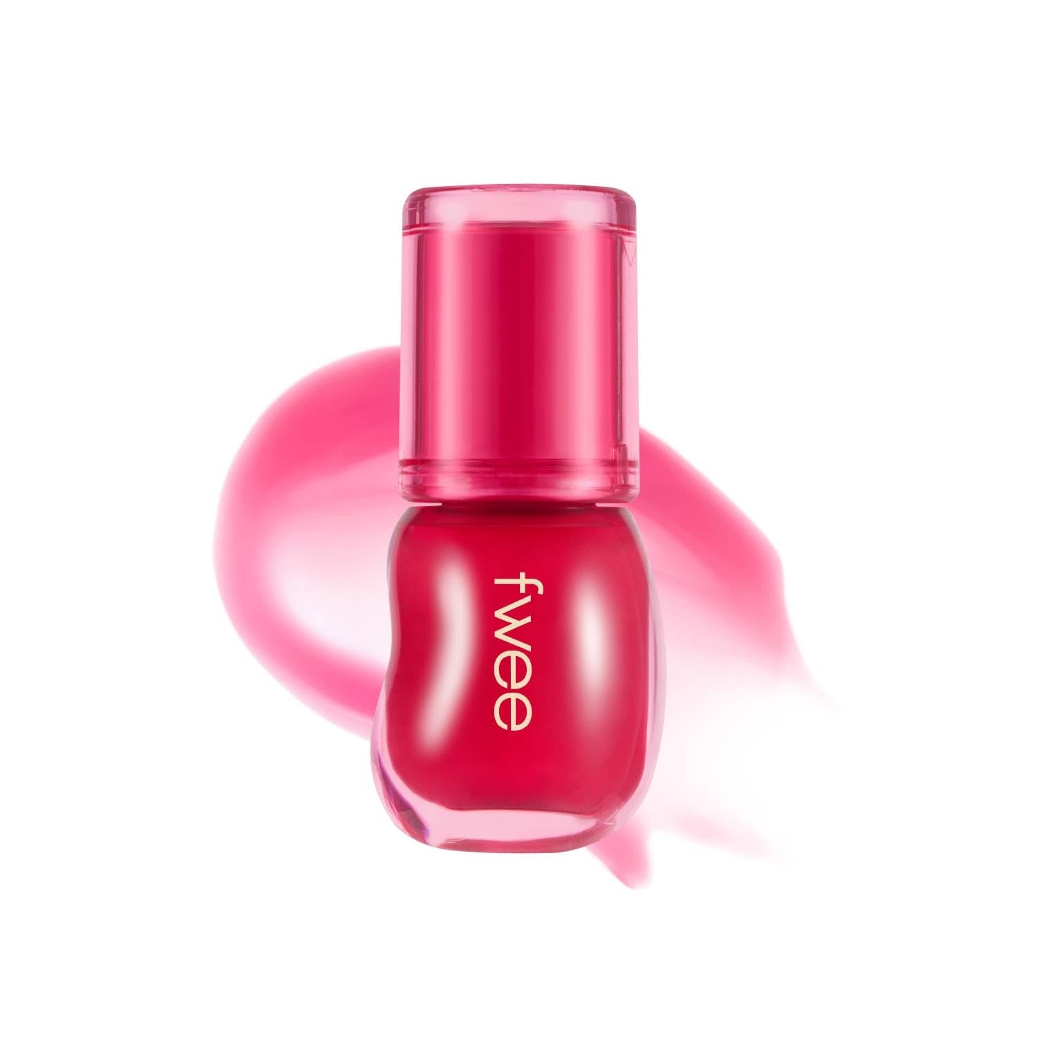 fwee 3D Voluming Gloss Candy 30% sheer bottle with high-shine finish.