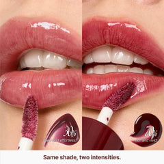 fwee 3D Voluming Gloss Candy 30% sheer lips glow with non-sticky comfort.