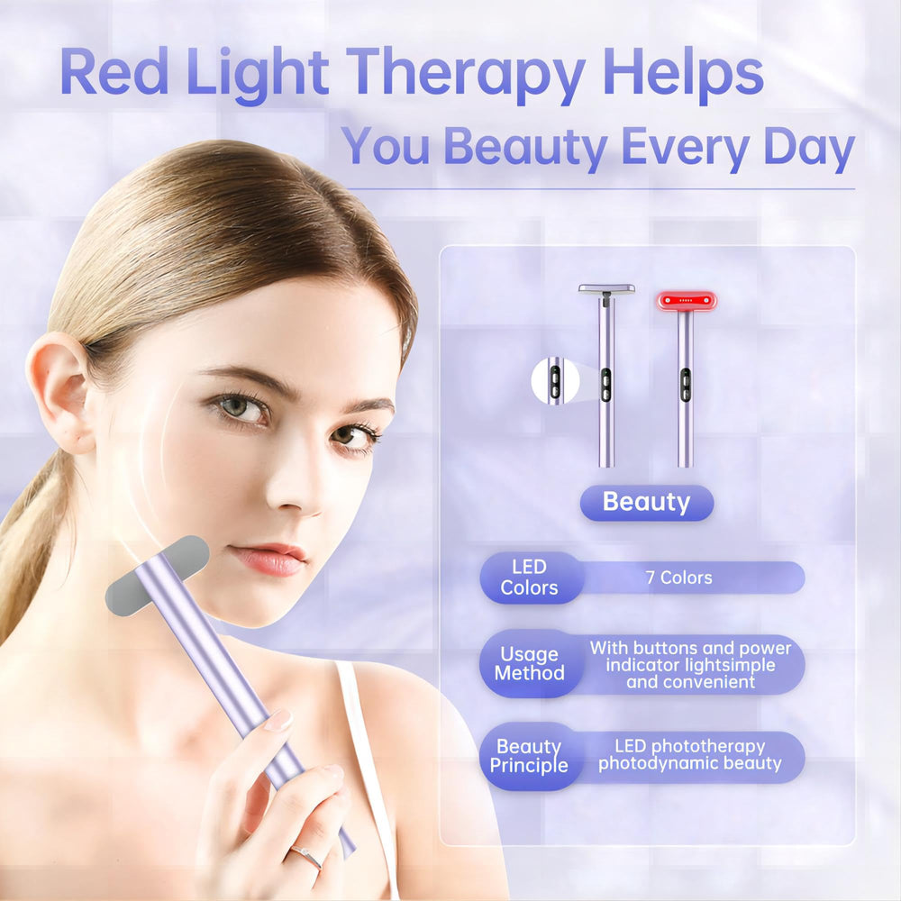 Fxtiaa bâton lumière bleu autour des yeux pour réduire la fatigue