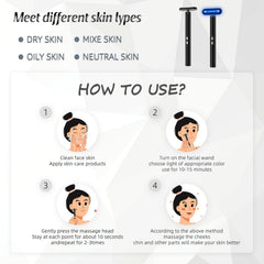 Fxtiaa yellow light helps brighten and even skin tone.