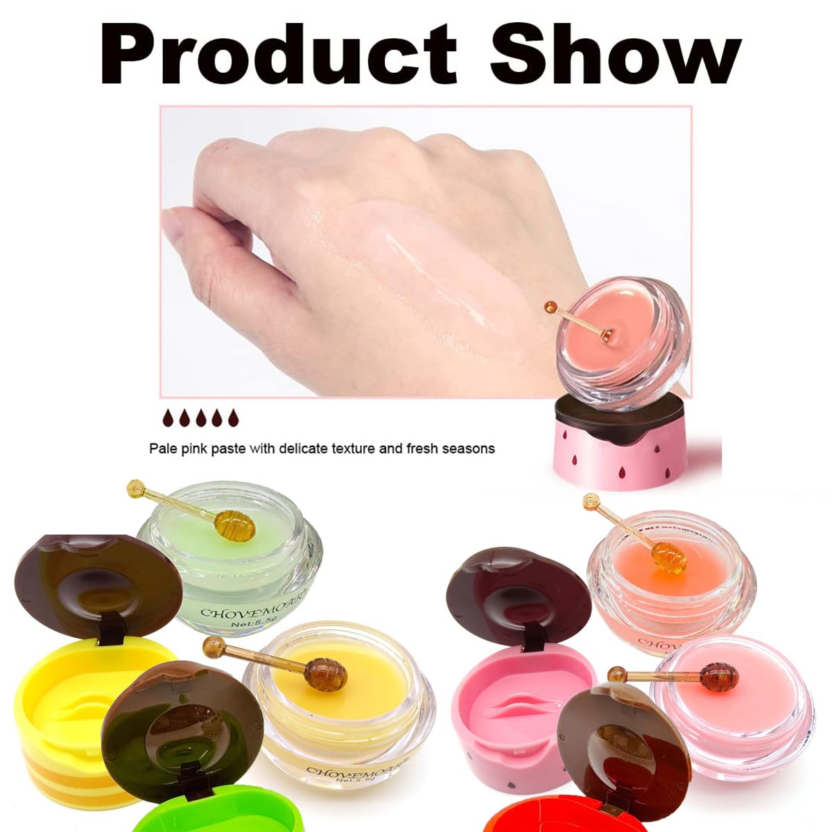 FYEBOO cherry lip mask pot comforts dry lips overnight