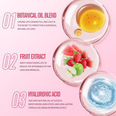 FYEBOO peach lip mask pot offers silky softness and nighttime repair