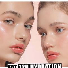 FYEBOO lip oil non-stick formula delivers glossy lips without tackiness.