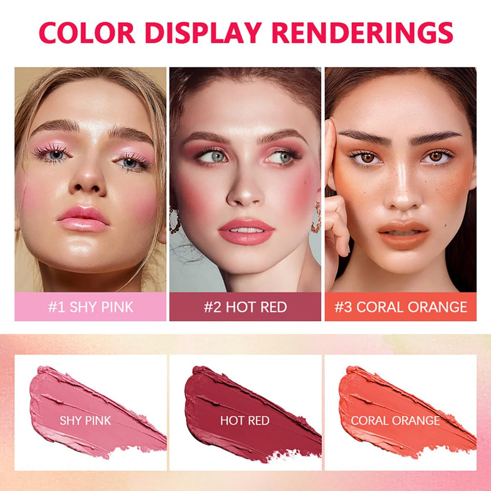 FYEBOO Shy Pink swatches show vibrant, natural color for daily wear.