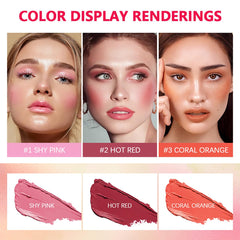 FYEBOO Shy Pink swatches show vibrant, natural color for daily wear.