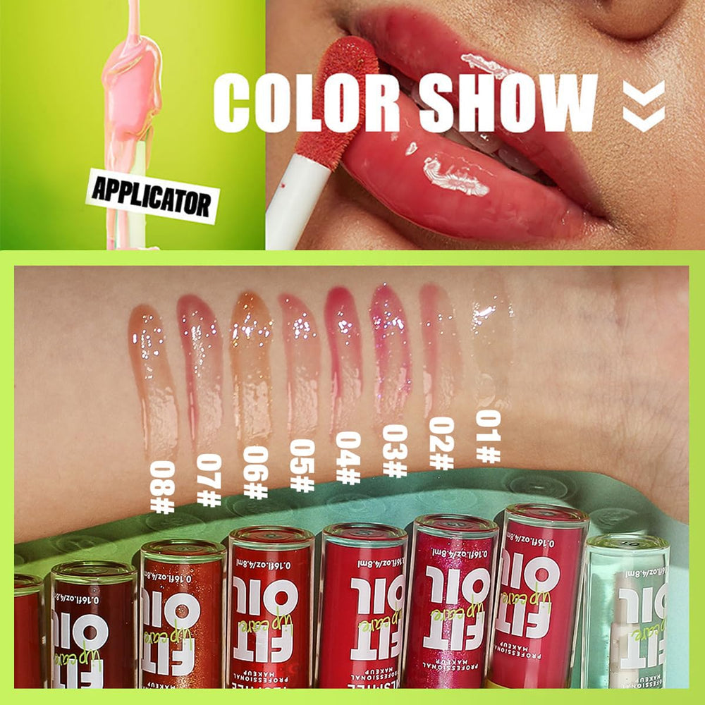 FYEBOO vegan cruelty-free lip oil symbol confirms ethical care.