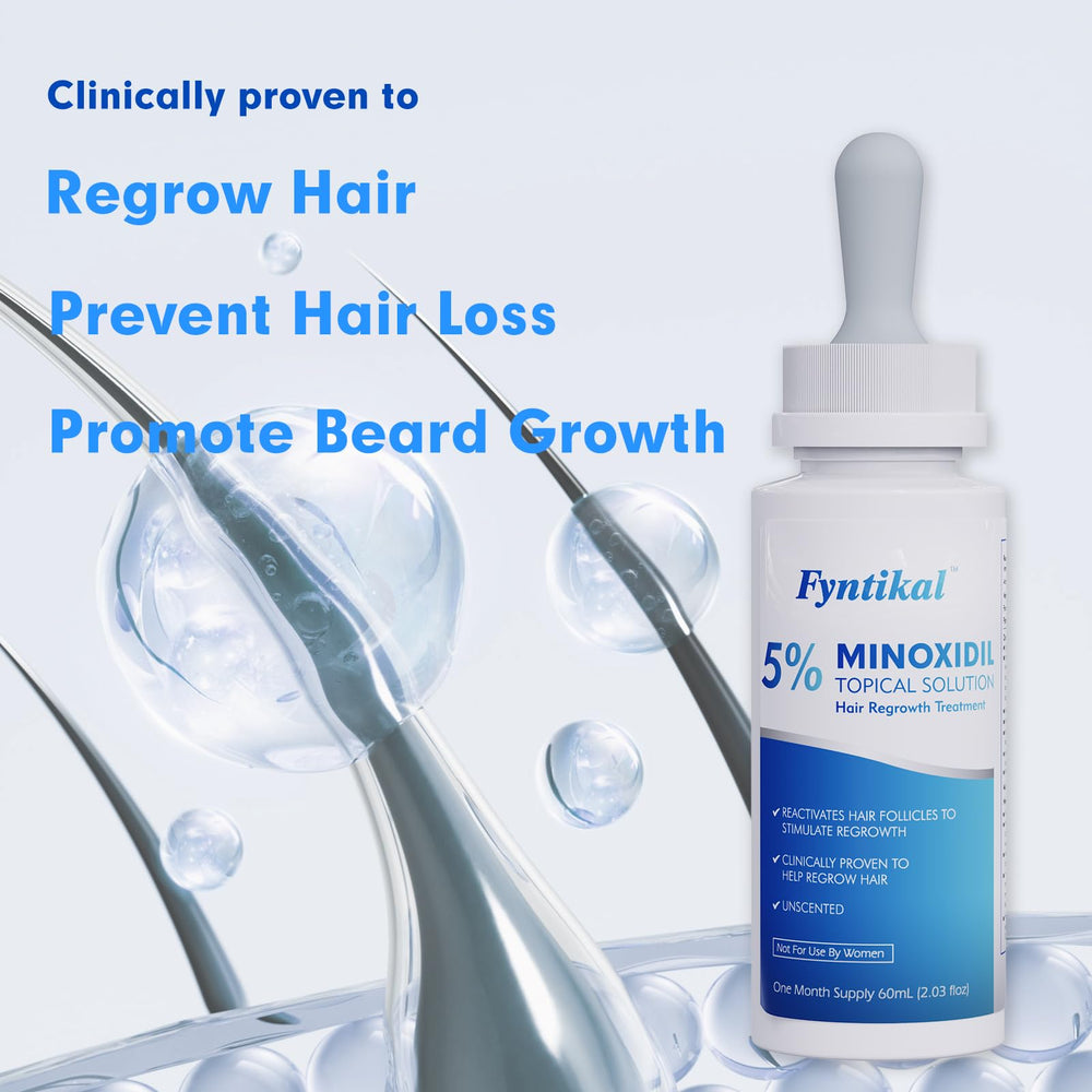 Fyntikal minoxidil for thinning hair on crown for a fuller look