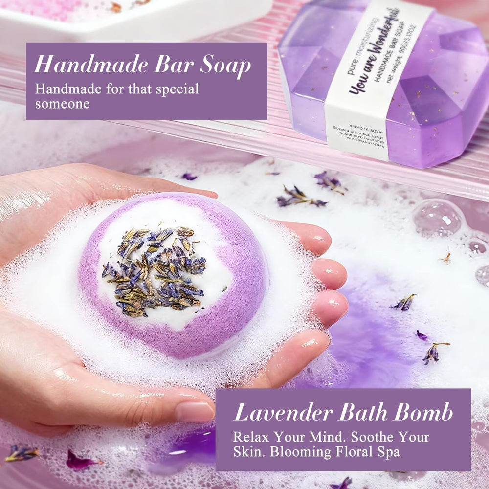 Fyroax lavender body butter deeply nourishes dry skin with rich moisture.
