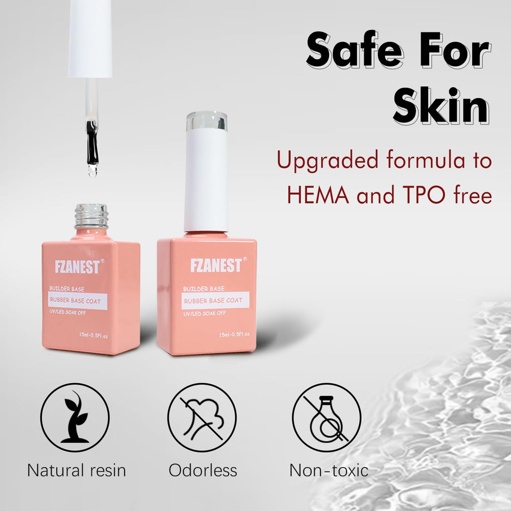 FZANEST 5-in-1 Builder Gel extensions for easy nail lengthening.