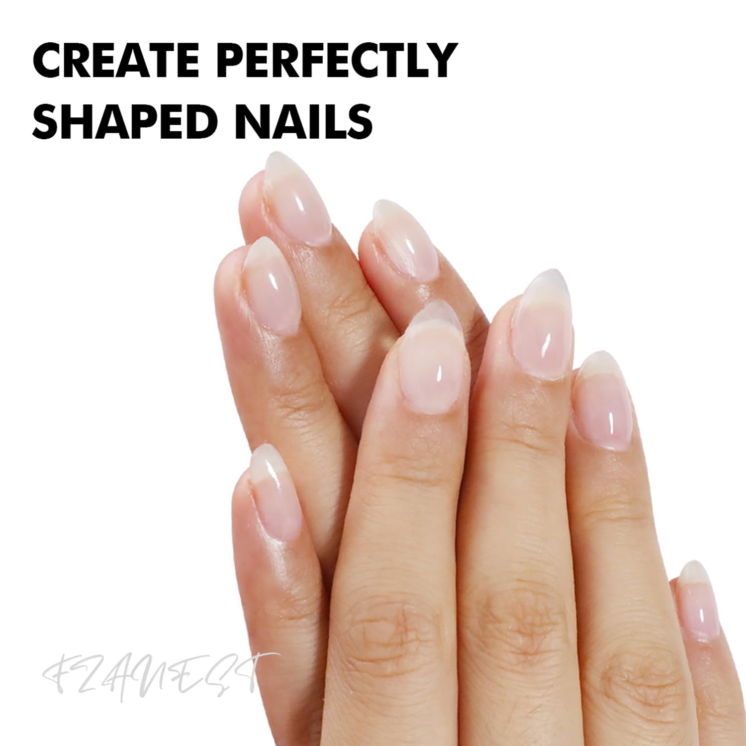 FZANEST Swatch photo showing glossy finish and polish application.