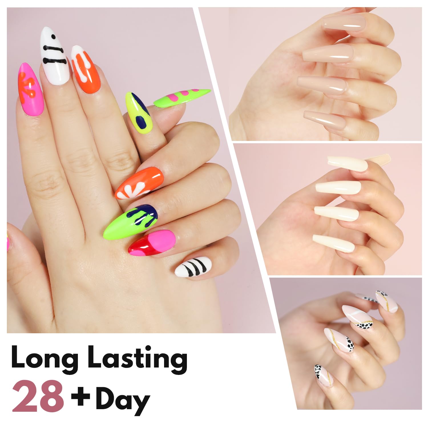 FZANEST Blooming Gel for unique nail effects and textures
