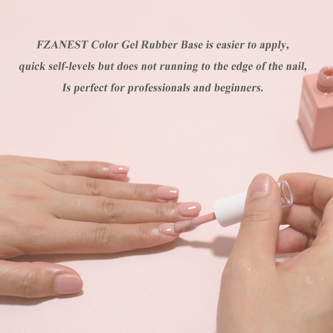 FZANEST nail repair gel supports damaged nails with gentle reinforcement.