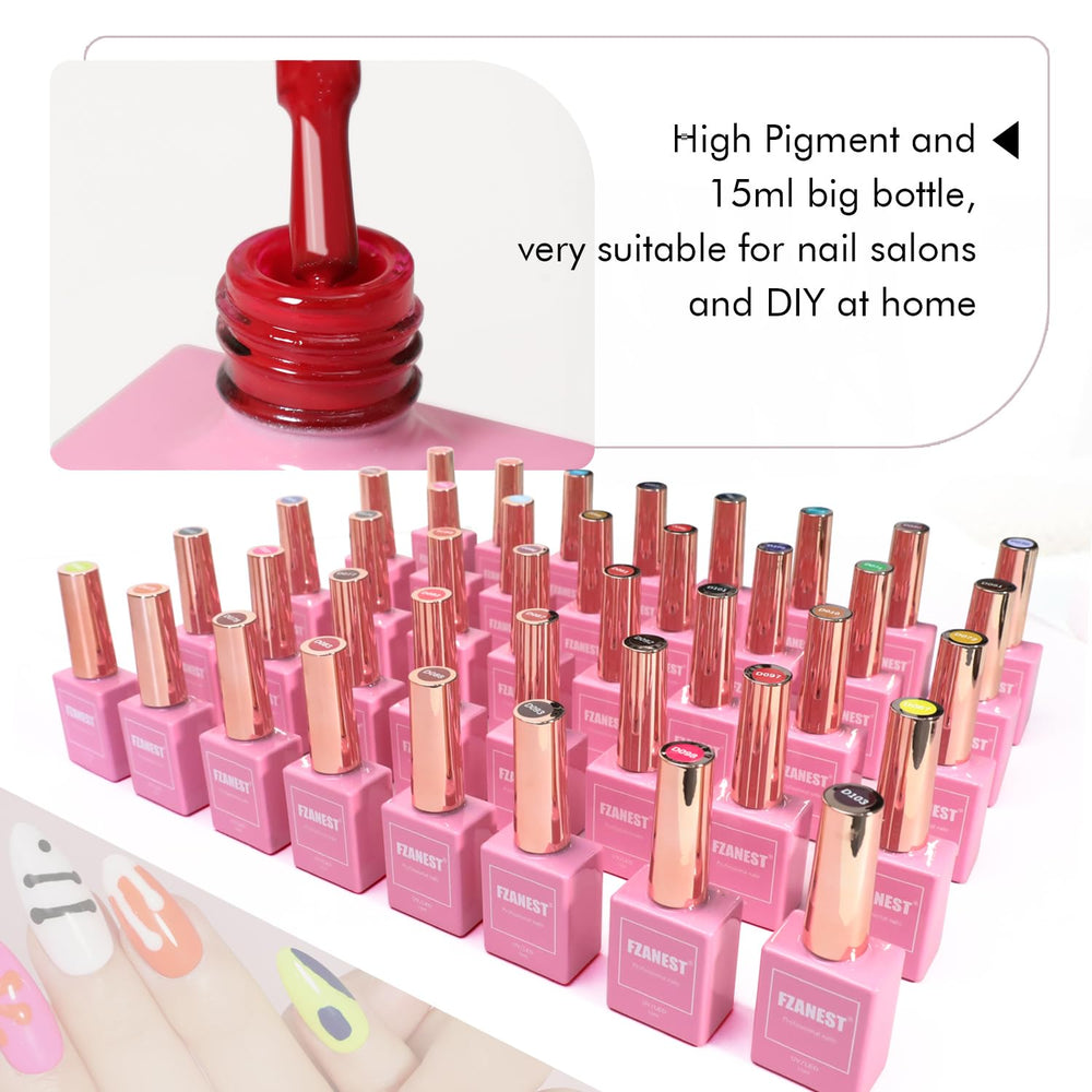 FZANEST Rubber Base Coat improves adhesion for lasting manicures