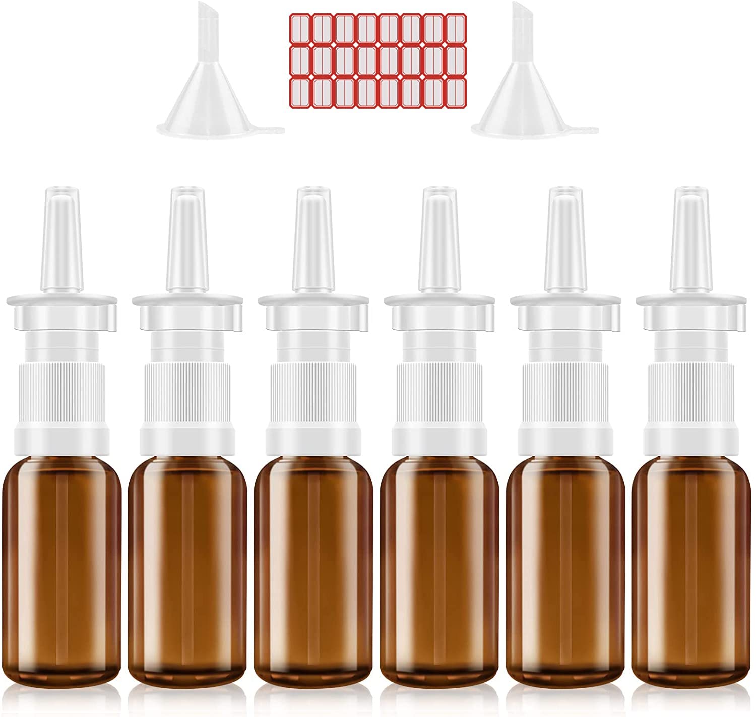 FZENeast nasal spray bottle 30ml with fine mist for precise portable applications.
