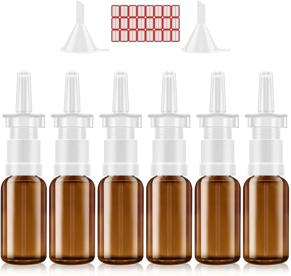 FZENeast nasal spray bottle 30ml with fine mist for precise portable applications.