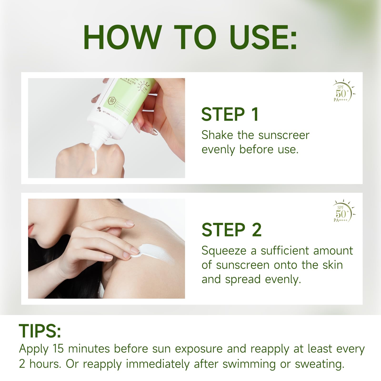 Gaayou Centella Sunscreen near the beach emphasizes outdoor protection and water resistance