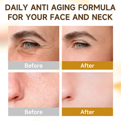 Gaayou Deep Retinol Capsule Cream texture close-up reveals capsule gel and smooth finish