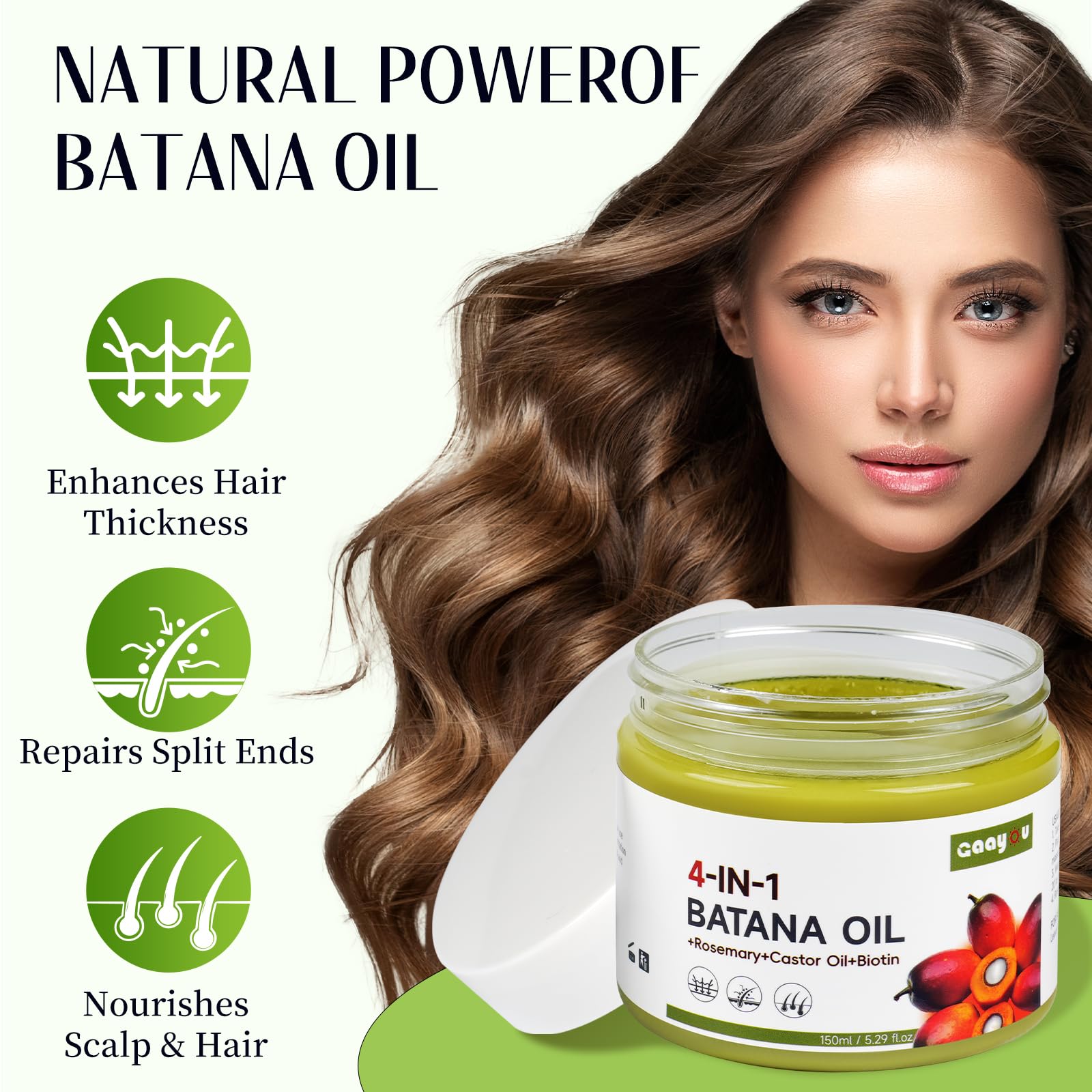 Gaayou Batana Oil sourced from Honduras wild forests