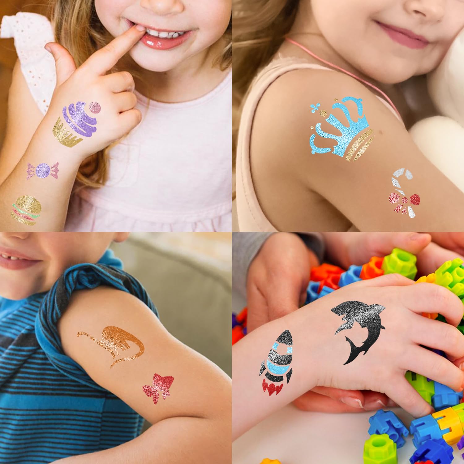 Gabizafia animals stencil set enables quick animal motifs.