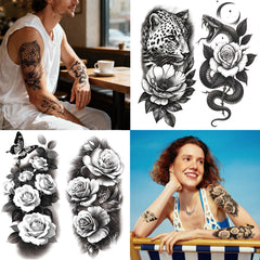 Gabizafia tattoos suited for parties, cosplay, photoshoots, and everyday style.