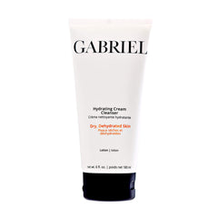 Gabriel Cosmetics Hydrating Cream Cleanser bottle close-up for gentle daily cleansing.