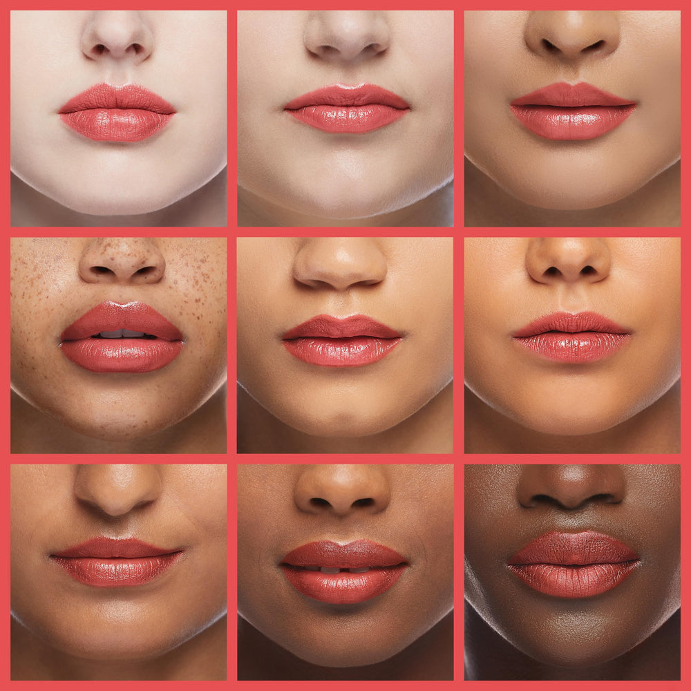 Gabriel Cosmetics Lipstick Tea Rose close-up application for precise lift