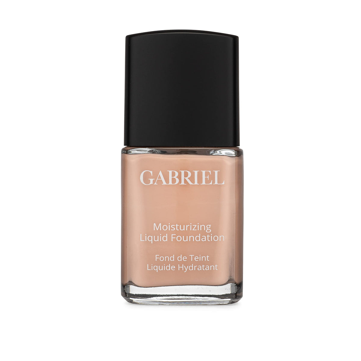Gabriel Cosmetics Liquid Foundation bottle with organic formula and natural finish