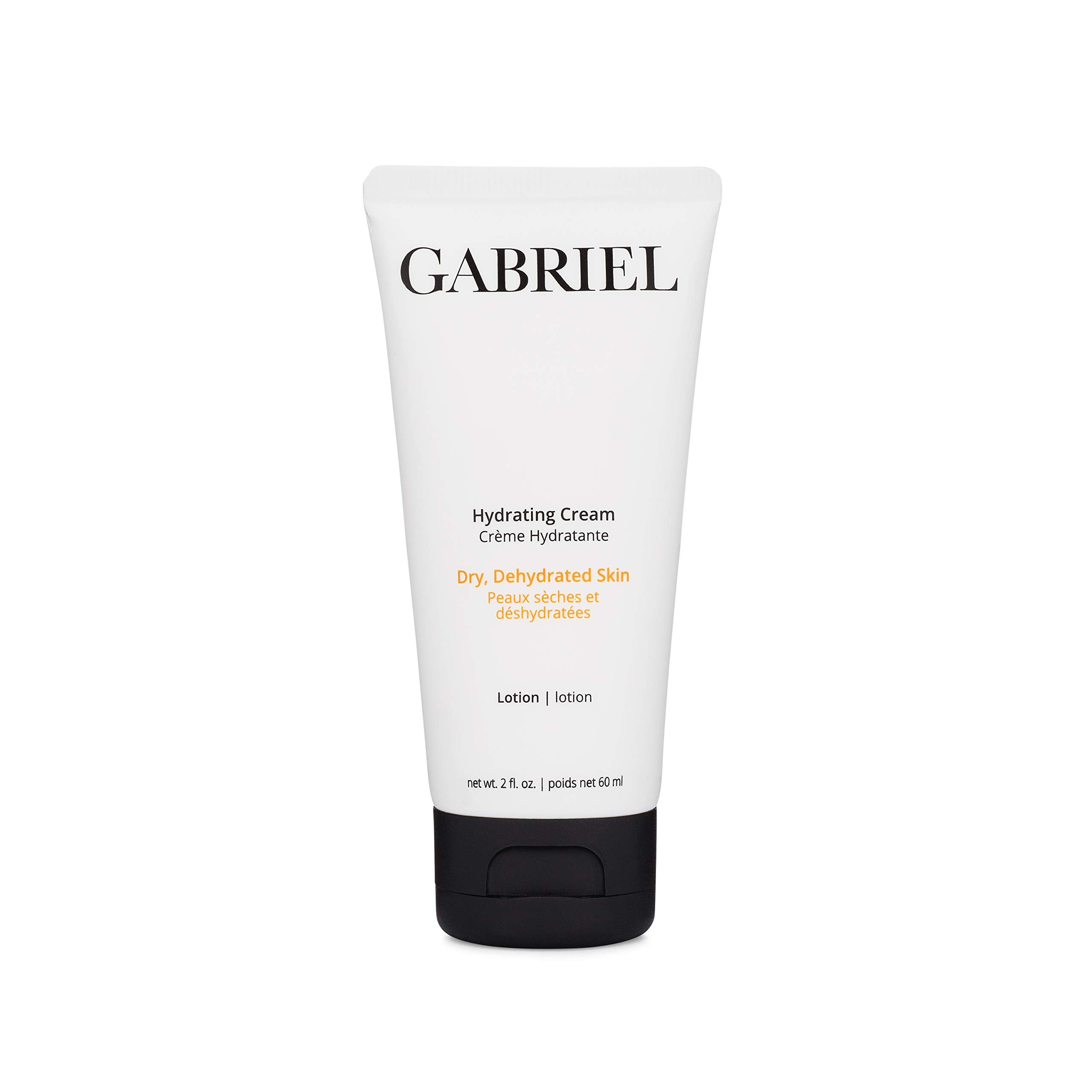 Gabriel Cosmetics Moisturizer application on face for hydrated, soft skin.