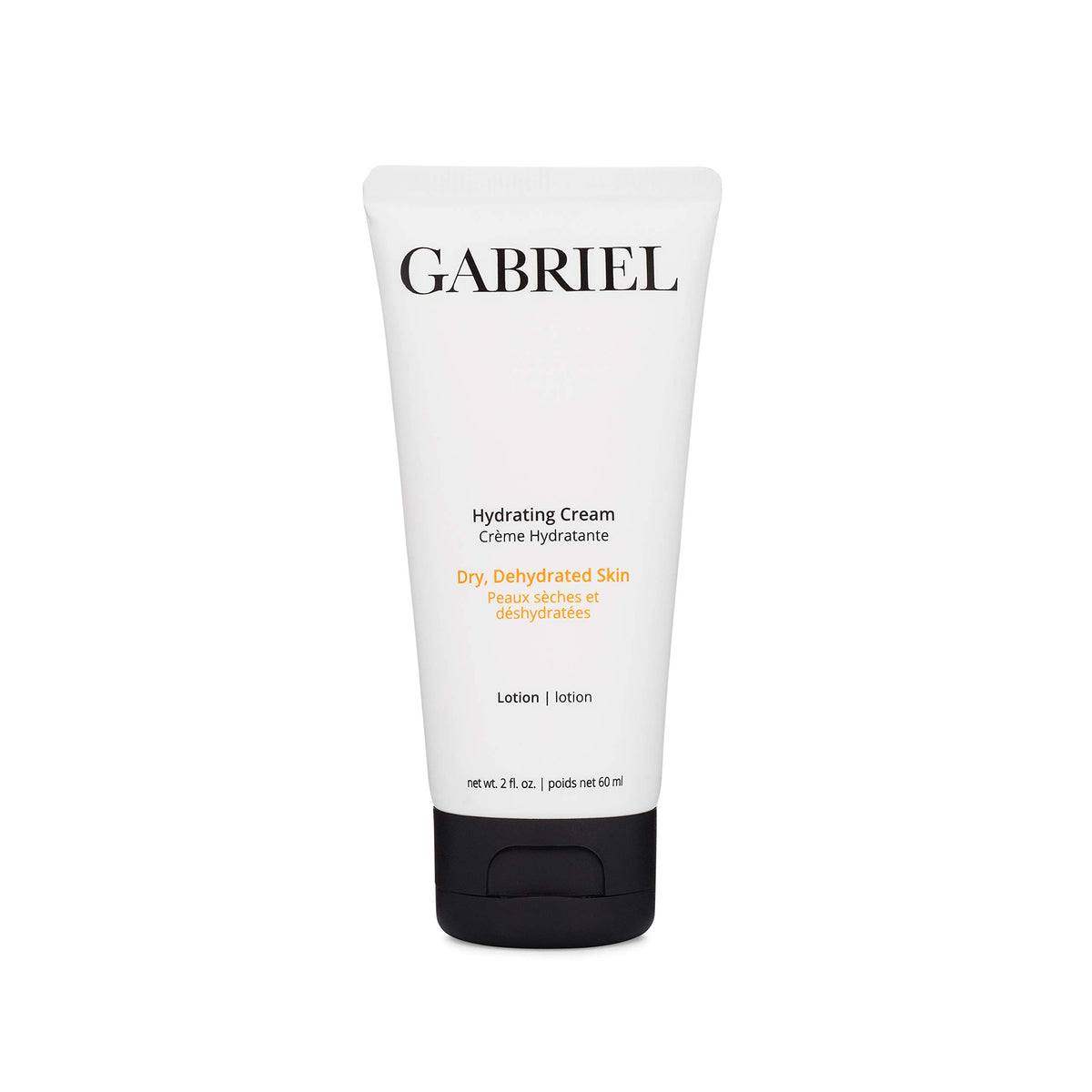 Gabriel Cosmetics Moisturizer application on face for hydrated, soft skin.