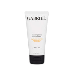 Gabriel Cosmetics Moisturizer application on face for hydrated, soft skin.