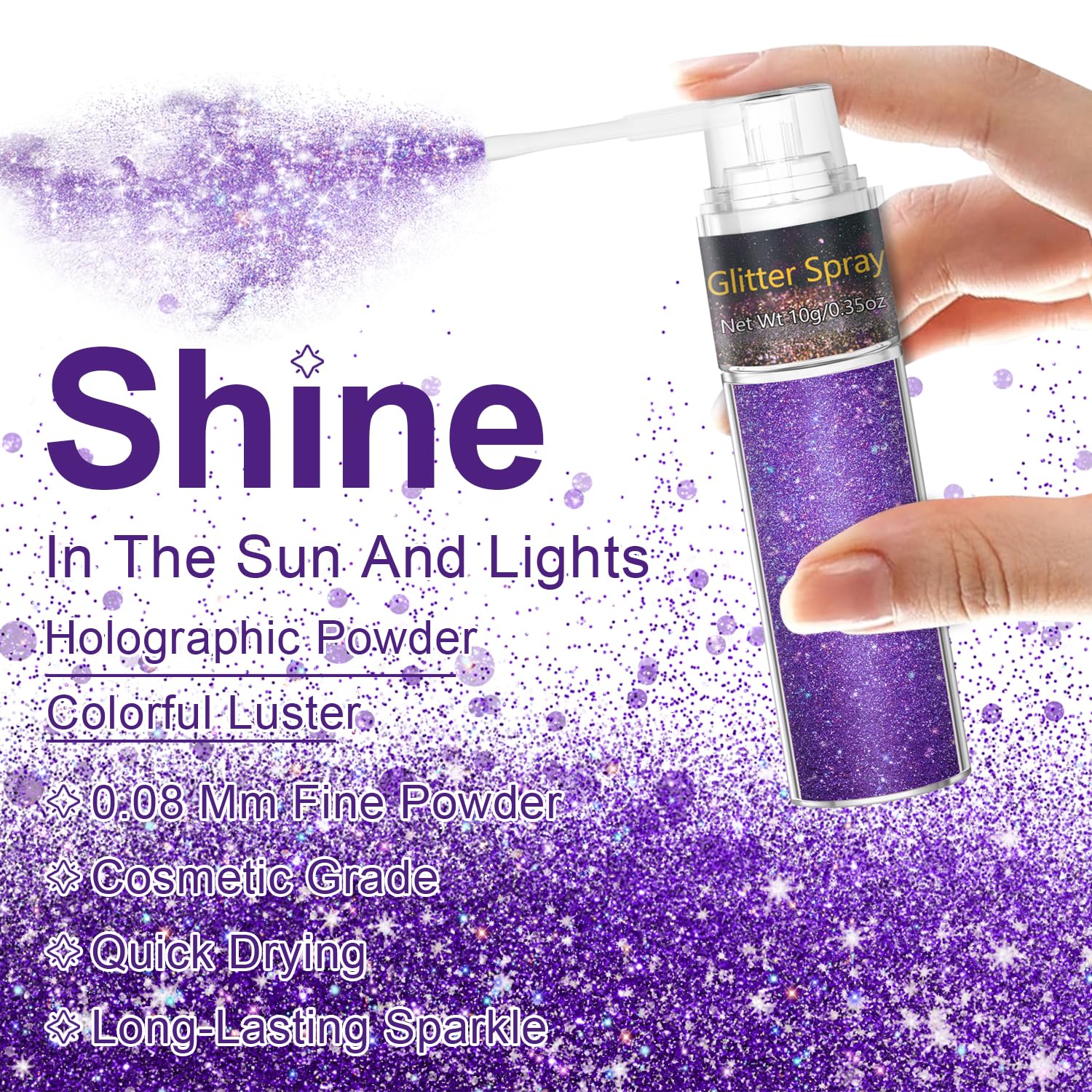 GADMLURY body glitter on skin creates radiant festival-ready shine.