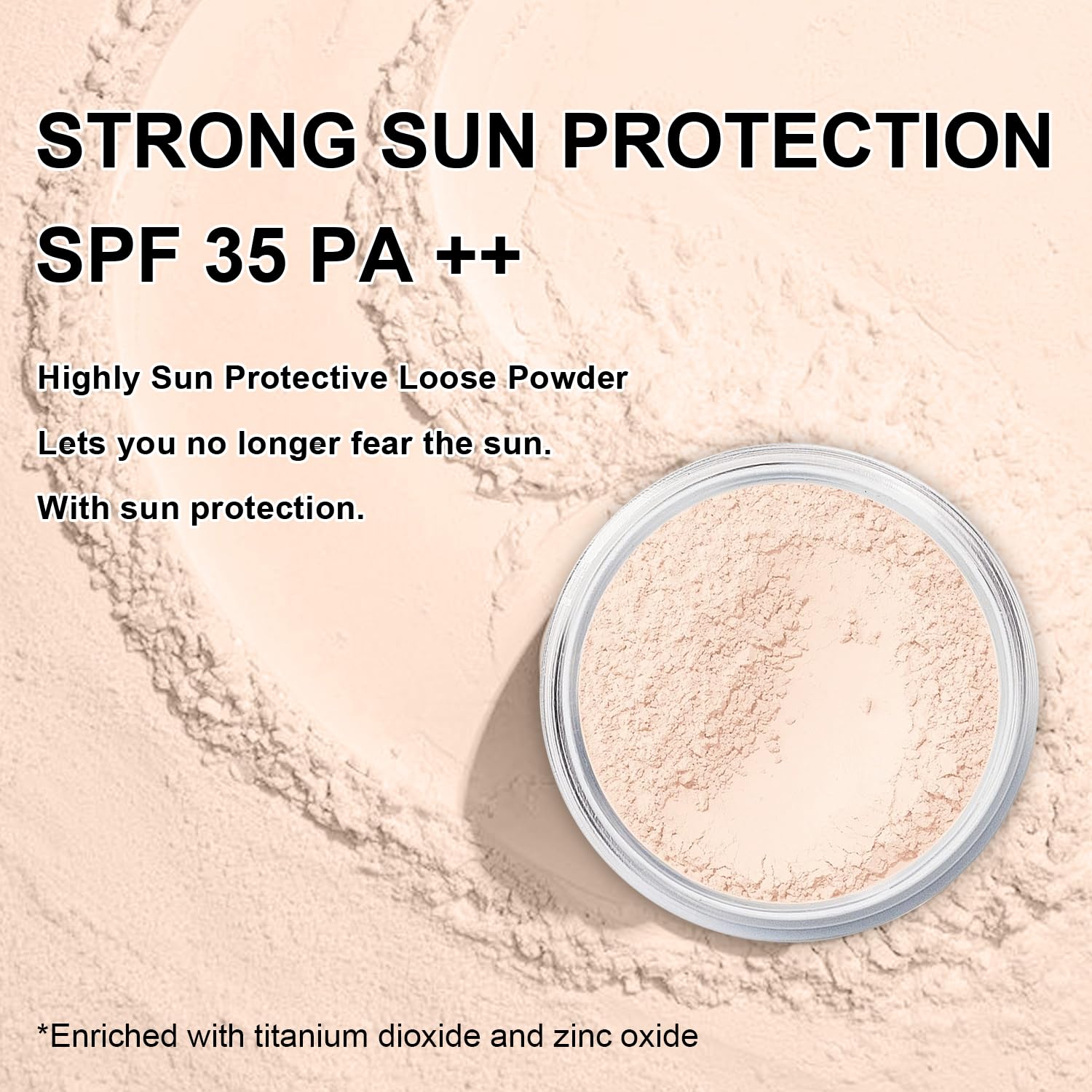 GADMLURY lightweight powder blends smoothly to blur texture and pores.