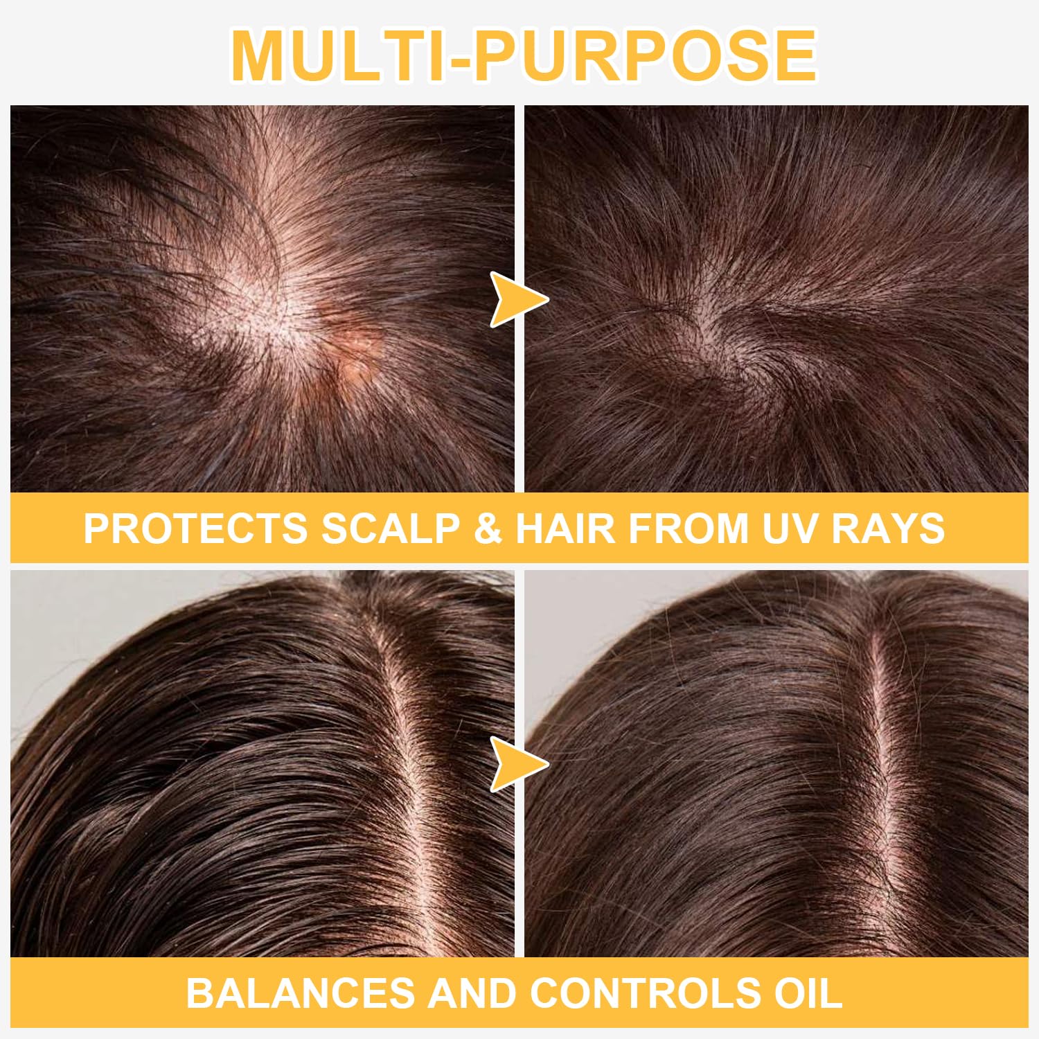 GADMLURY reef-safe minerals protect the scalp with broad-spectrum coverage