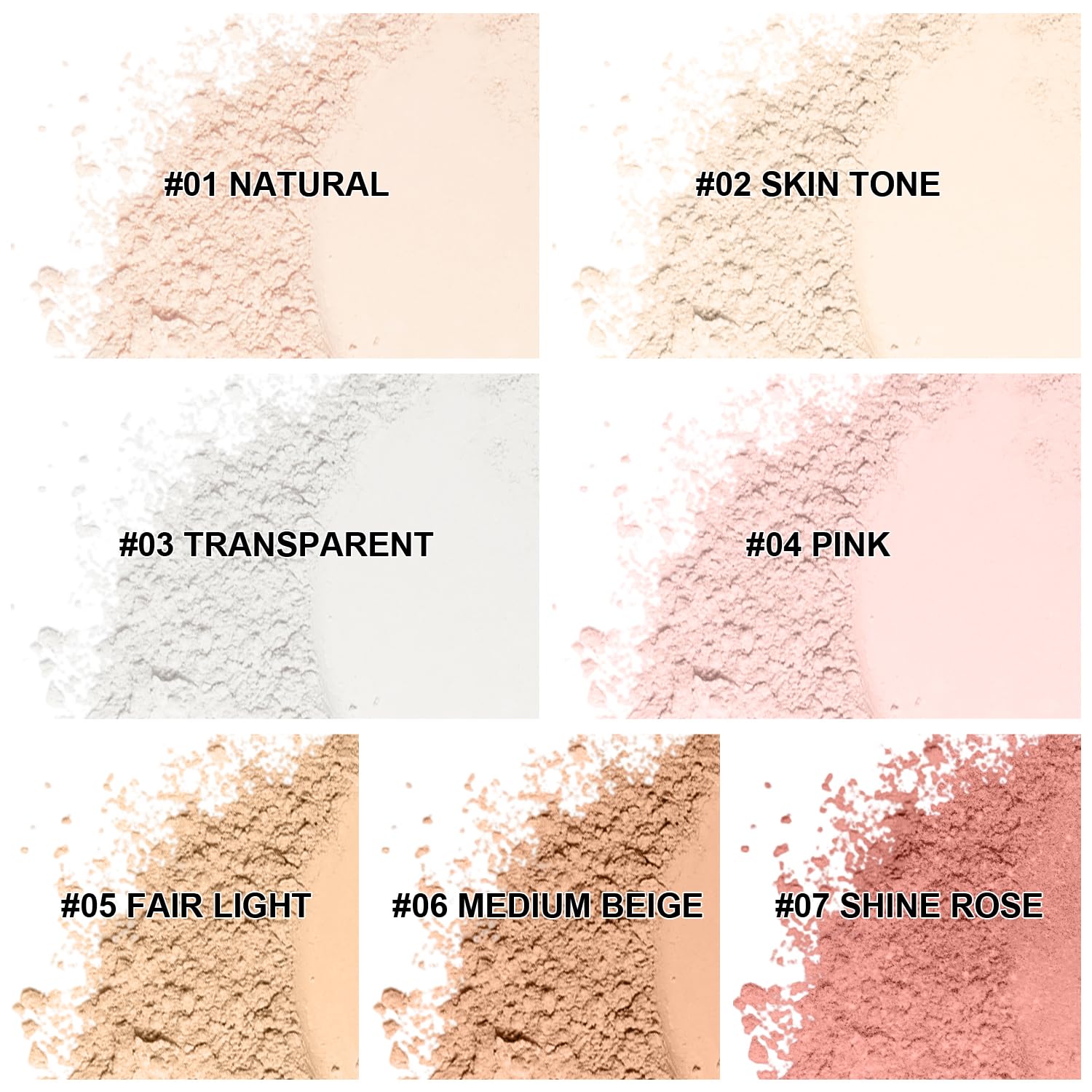 GADMLURY pore-minimizing mineral powder leaves a natural glow.