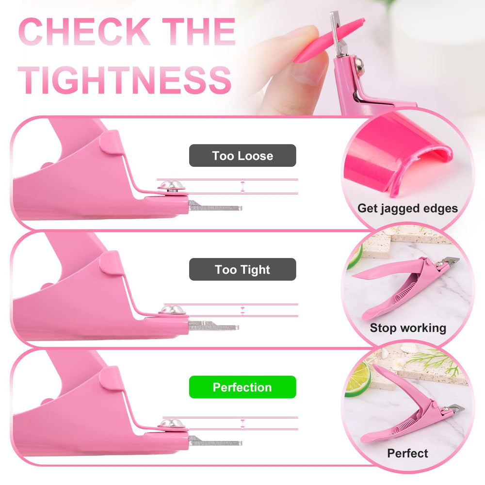 GA&EN adjustable angles for nail shapes at 45, 90, and 135 degrees