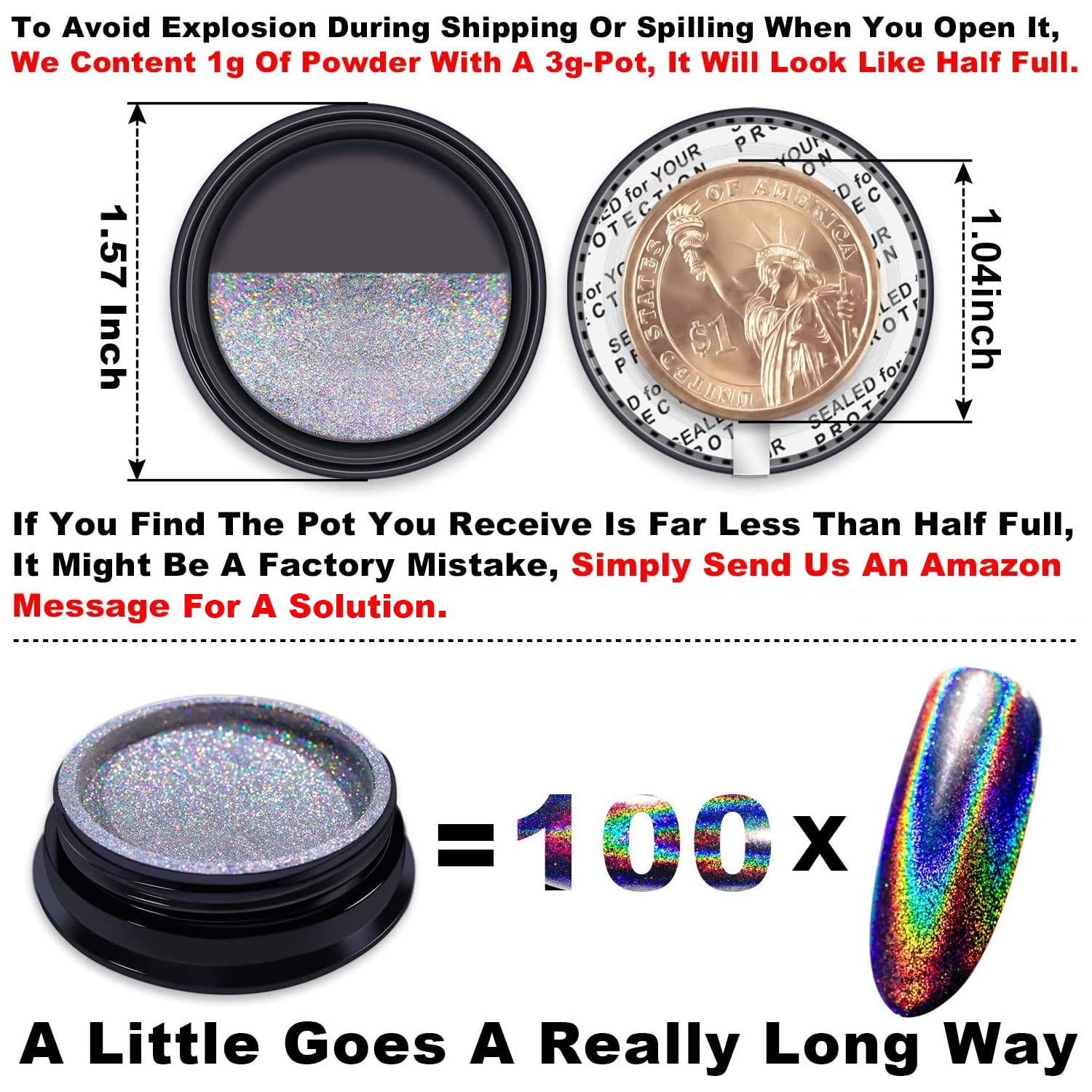 GA&EN base and color gel setup with LED lamp for smooth holo layering