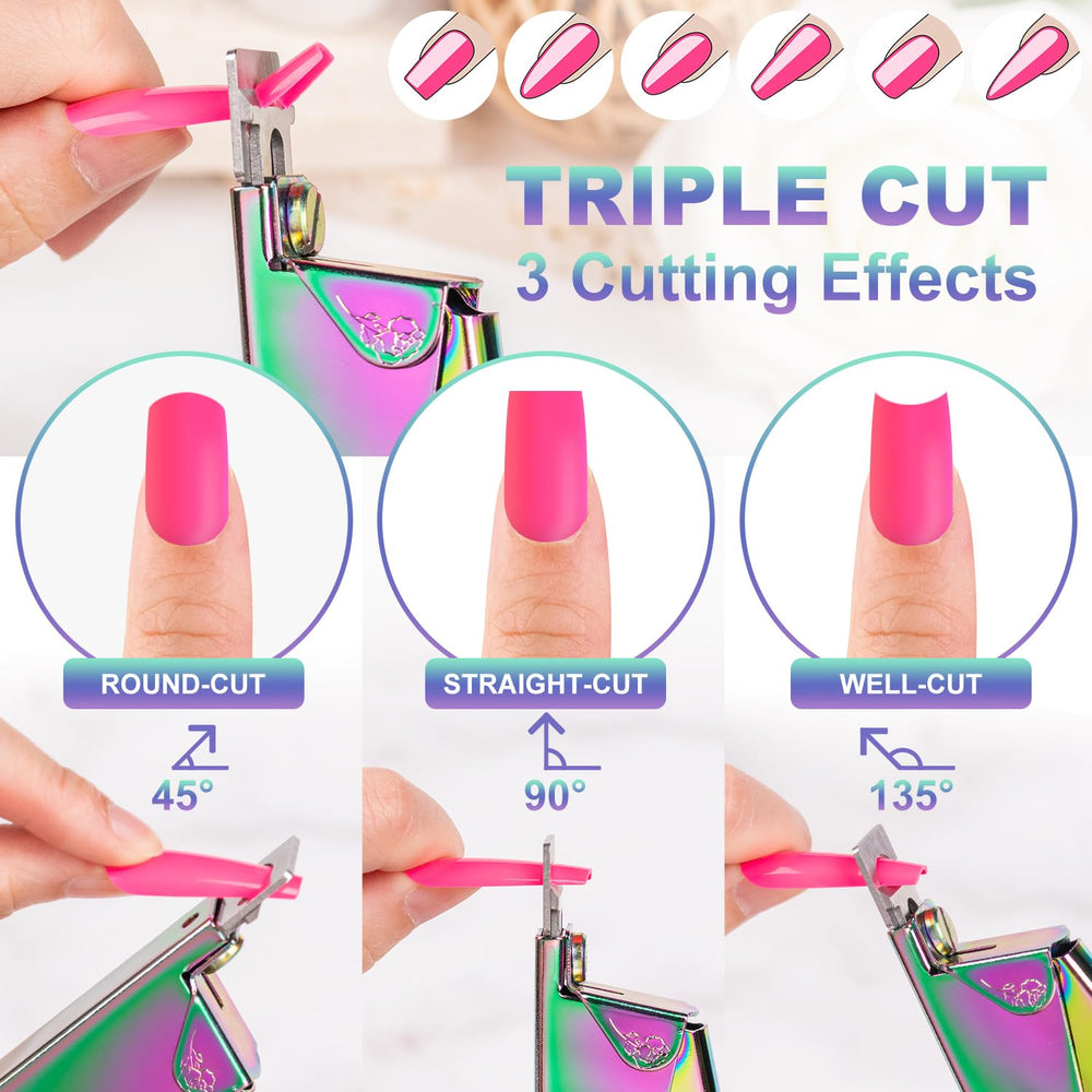 GA&EN Chameleon nail clippers with safe-edge design for precise trimming.