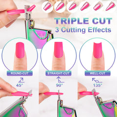 GA&EN Chameleon nail clippers with safe-edge design for precise trimming.