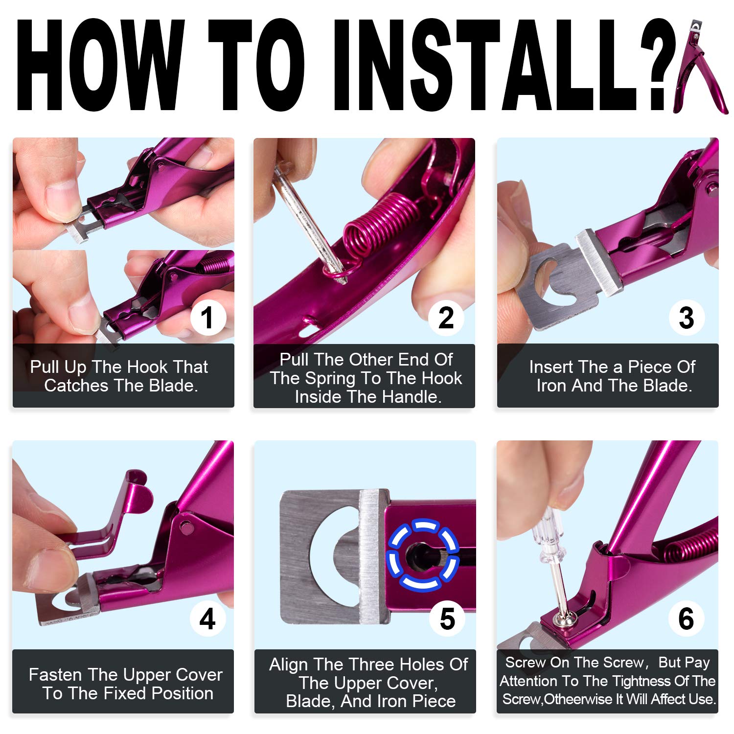 GA&EN Elegant Violet Red pedicure tool in home spa setup.